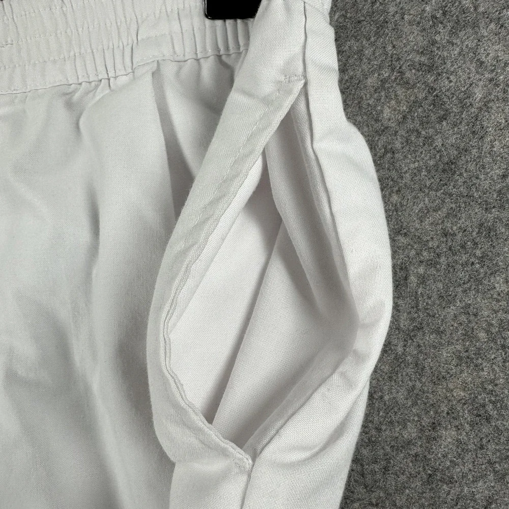 Vintage Nike Shorts Boys XL 18-20 White‎ Athletic Gym Training Y2K Thailand